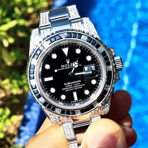 rolex submariner formal wear|Rolex Submariner with diamond bezel.